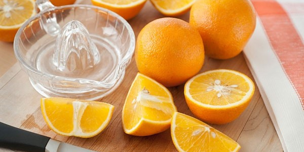 Vỏ cam làm sáng da mặt