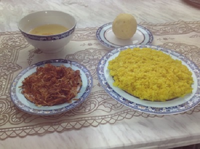 Nấu xôi bằng lò vi sóng